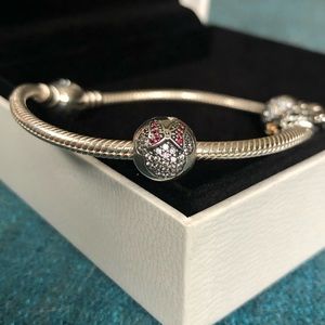 Disney Pandora charm bracelet